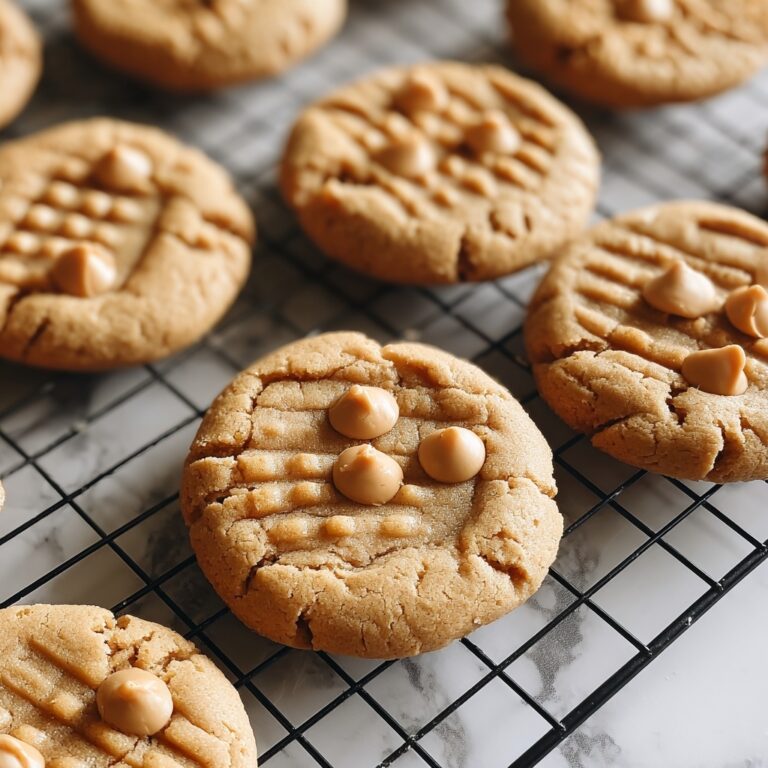 Soft Peanut Butter Cookies Recipe