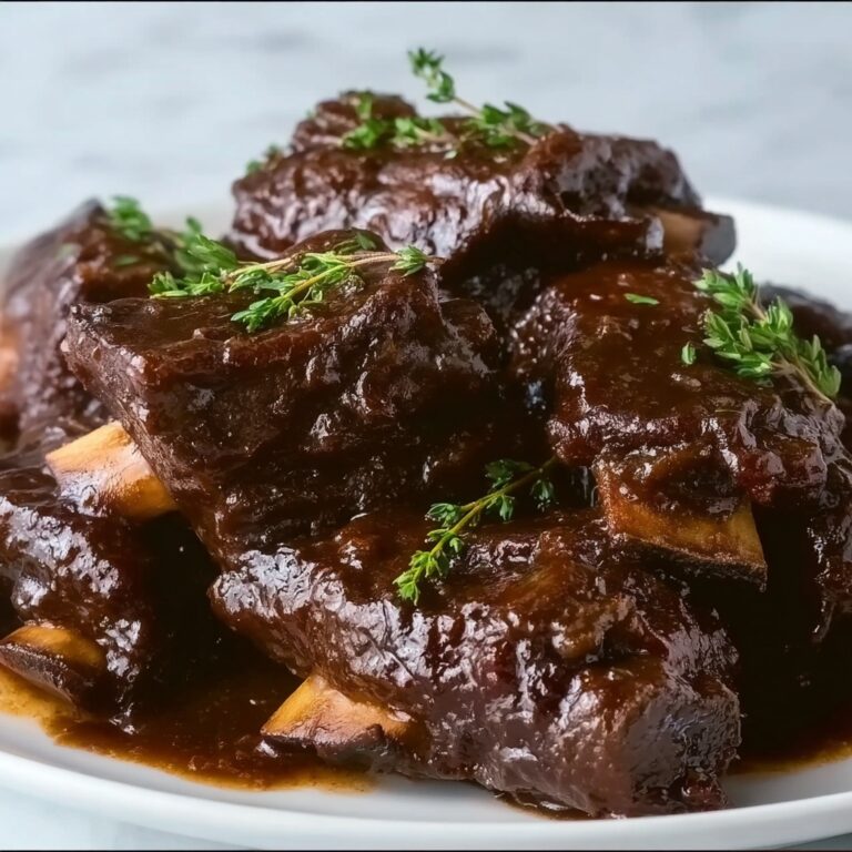 Mouthwatering Braised Short Ribs for Cozy Family Dinners Recipe