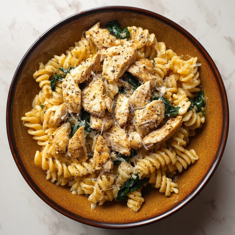 Crockpot Garlic Parmesan Chicken Pasta Recipe