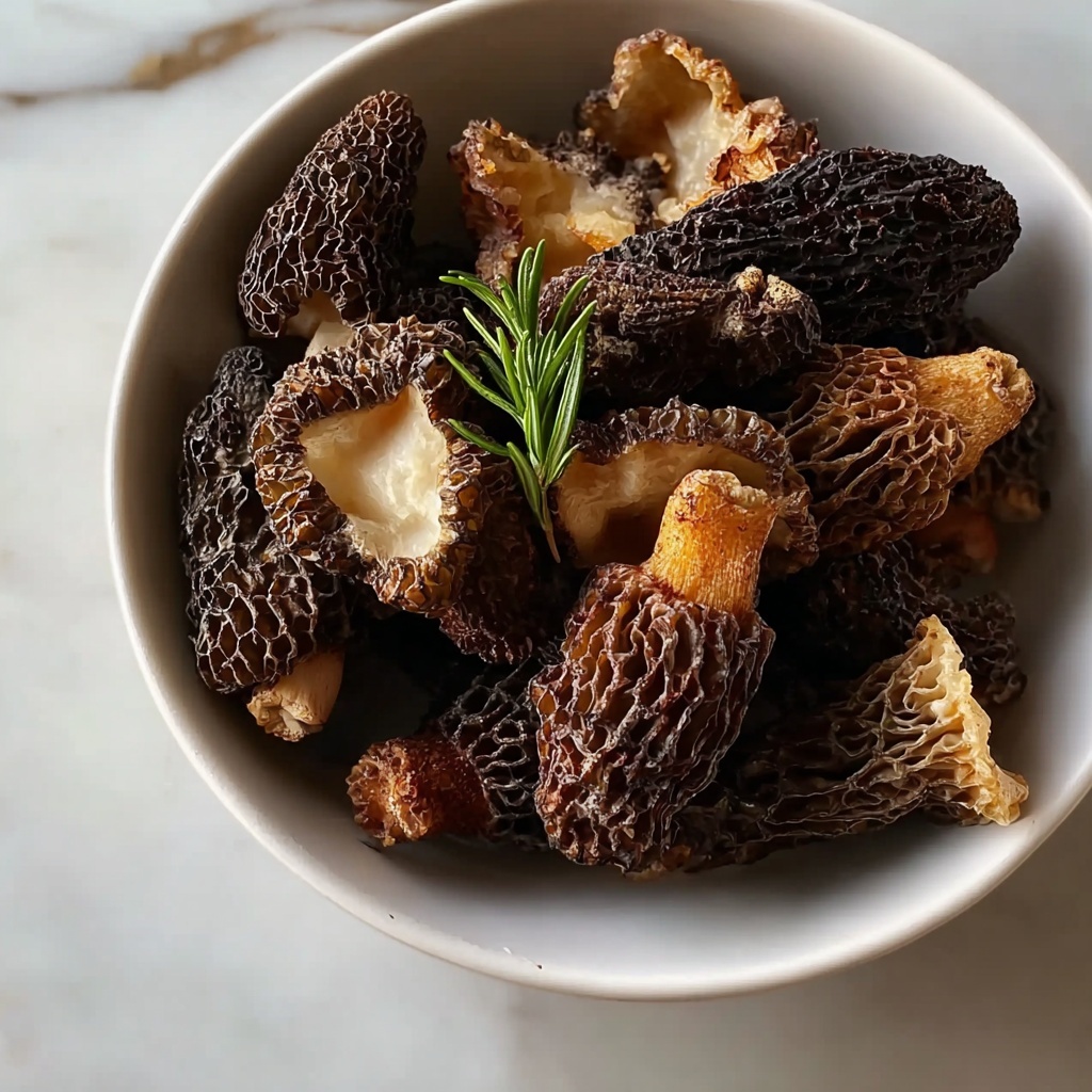 Morel Mushrooms Fried in Butter Recipe - Recipe Image