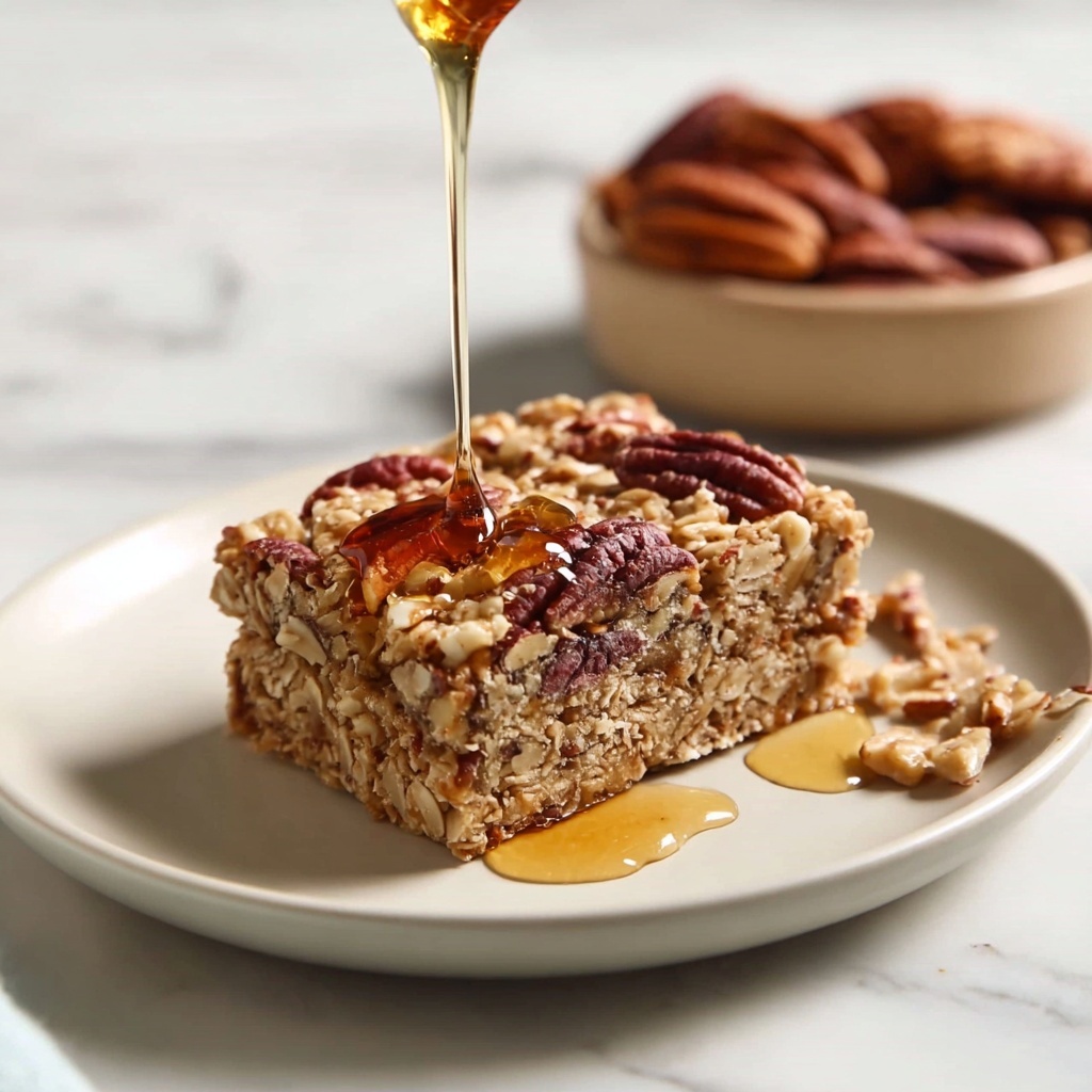 Pecan Pie Baked Oatmeal Recipe - Recipe Image
