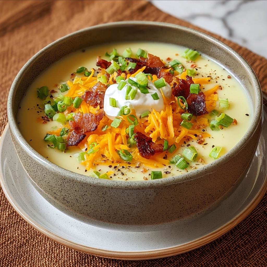 Loaded Baked Potato Soup Recipe - Recipe Image
