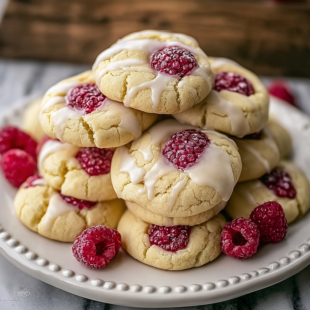 Raspberry Cheesecake Cookies Recipe - Recipe Image