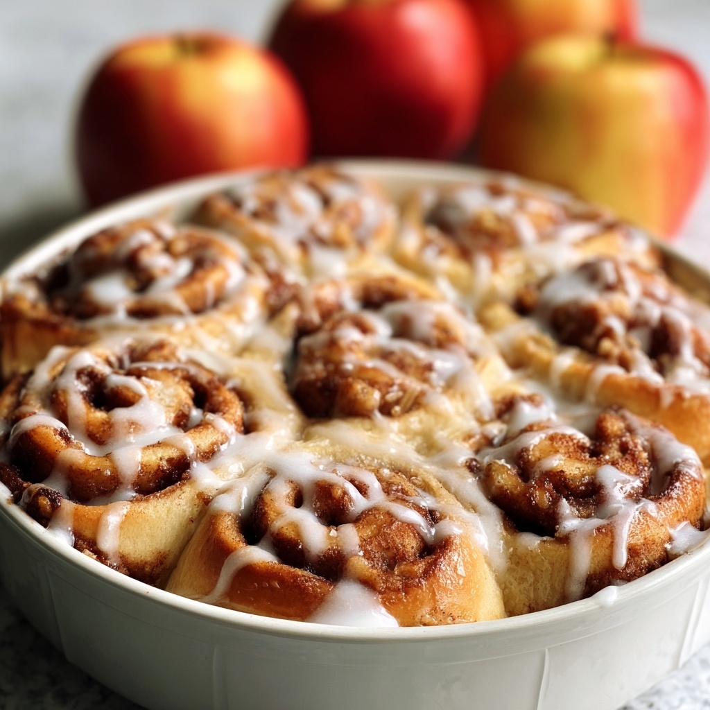 Apple Cinnamon Rolls Recipe - Recipe Image