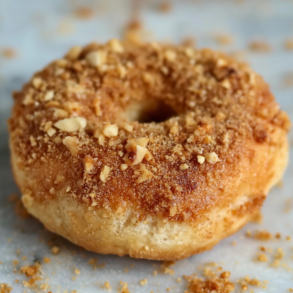 Sourdough Cinnamon Crunch Bagels Recipe - Recipe Image