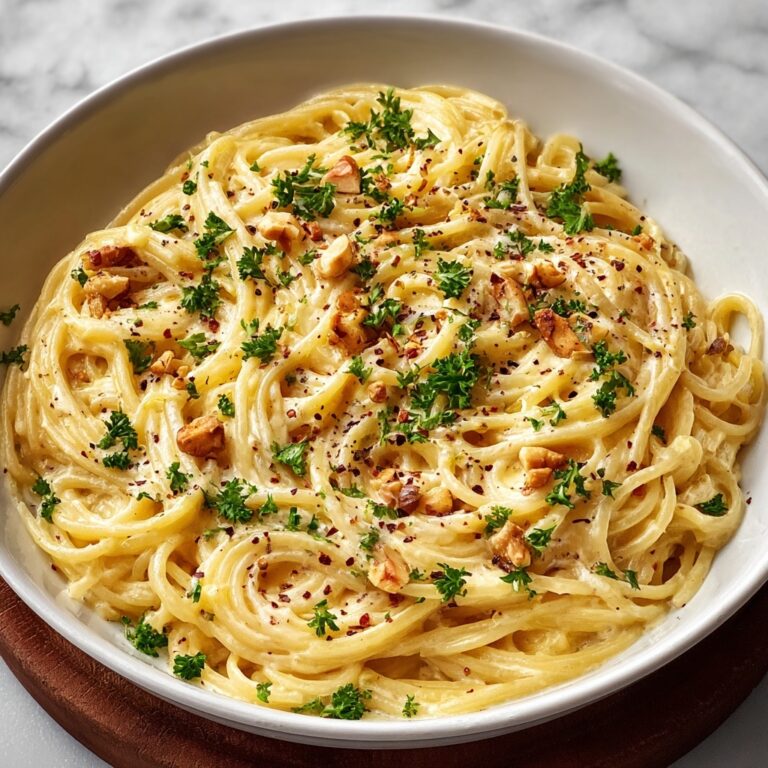One Pot Creamy Garlic Pasta Recipe