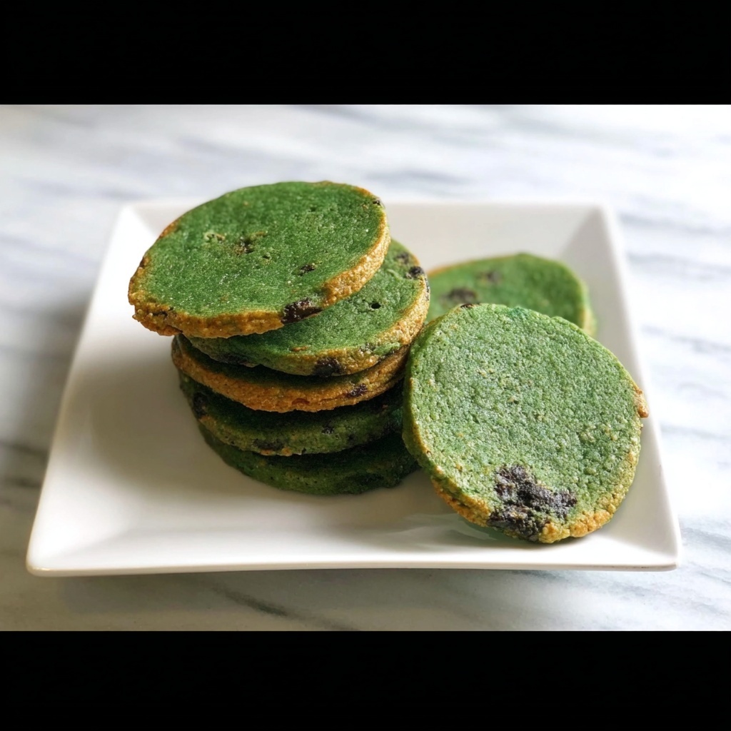 Pandan Cookies Recipe - Recipe Image