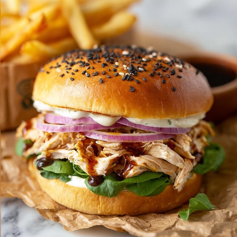 BBQ Ranch Chicken Sandwich Recipe