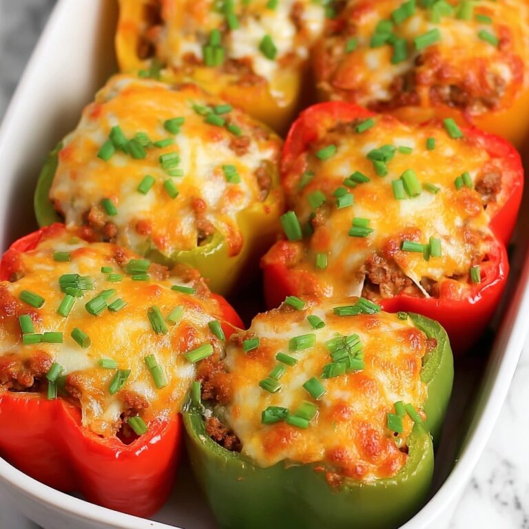 Buffalo Chicken Stuffed Peppers Recipe
