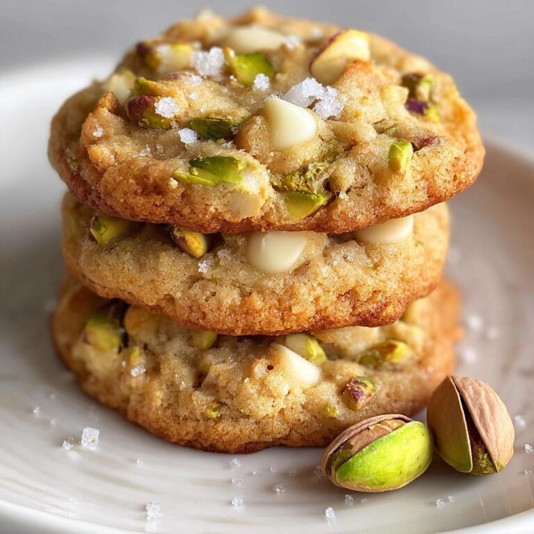 Salted Honey Pistachio Cookies Recipe