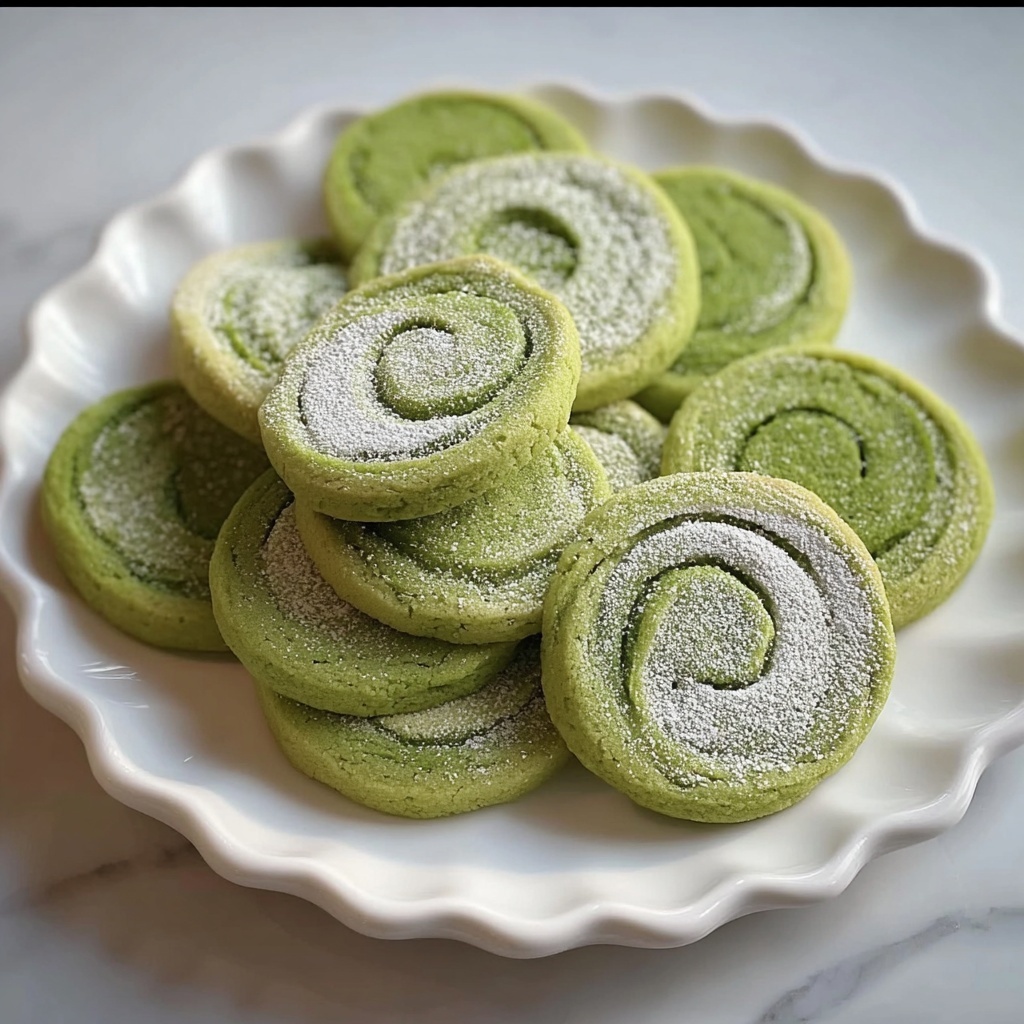 Matcha Butter Cookies Recipe - Recipe Image