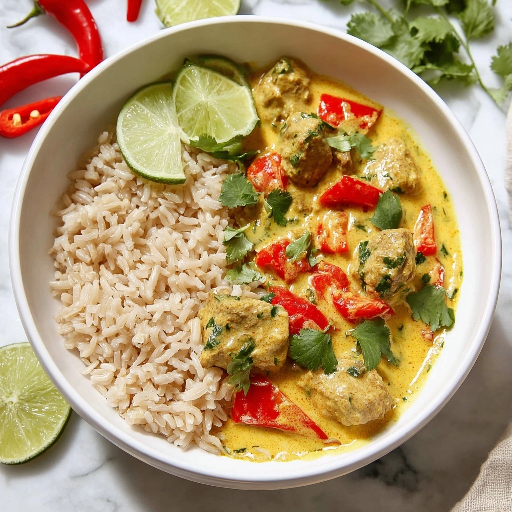 Thai Slow Cooker Chicken with Butternut Squash and Coconut Curry Recipe - Recipe Image