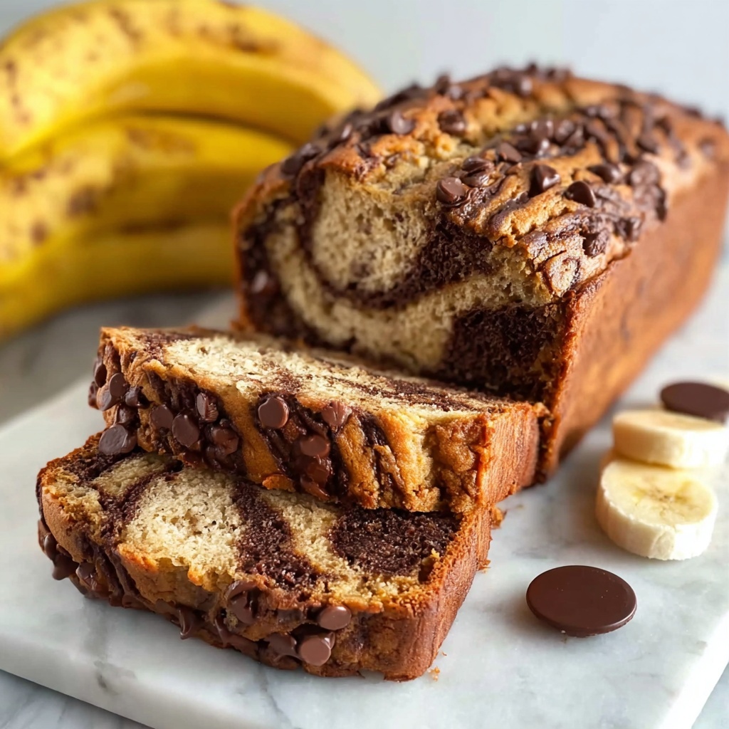 High Protein Chocolate Banana Bread Recipe - Recipe Image