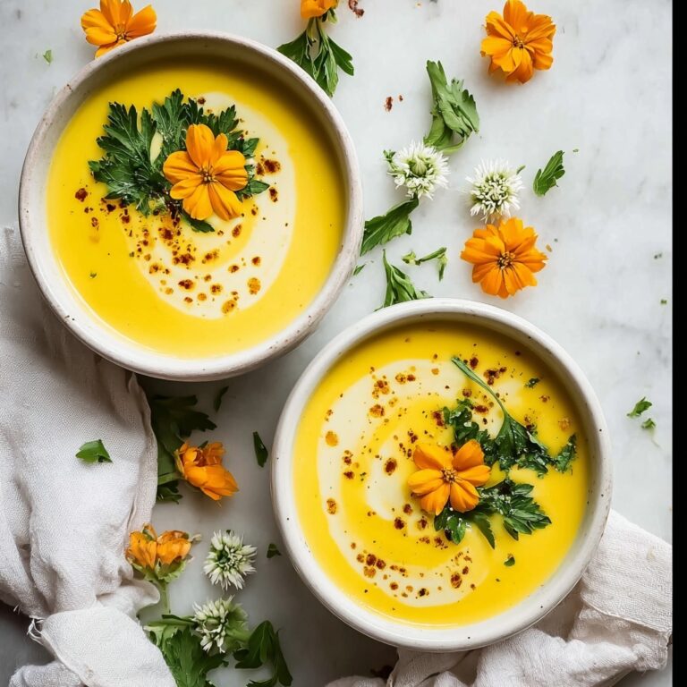 Bright & Creamy Yellow Gazpacho: Your Summer Chill Solution Recipe