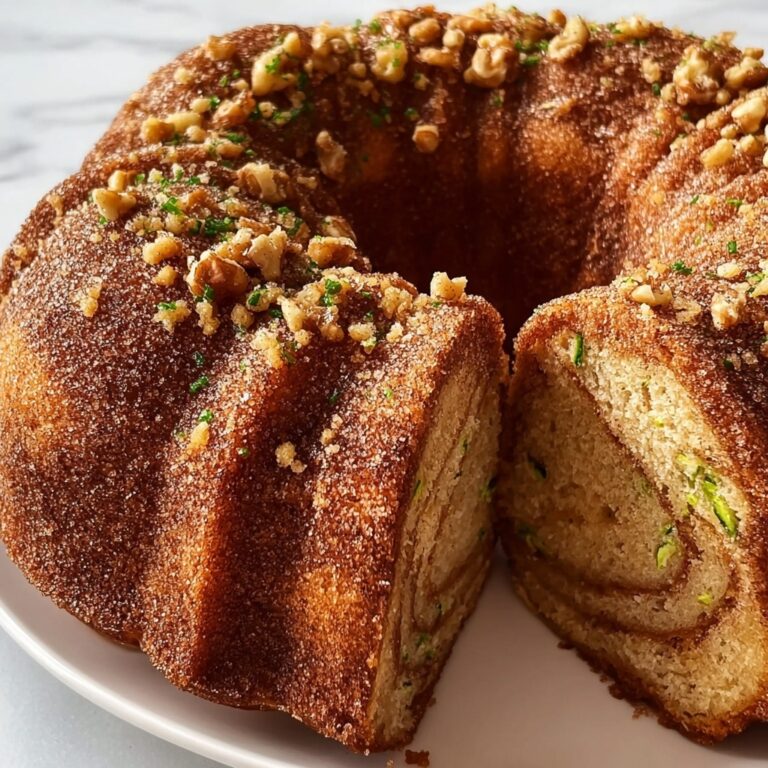 Cinnamon Zucchini Coffee Cake Recipe