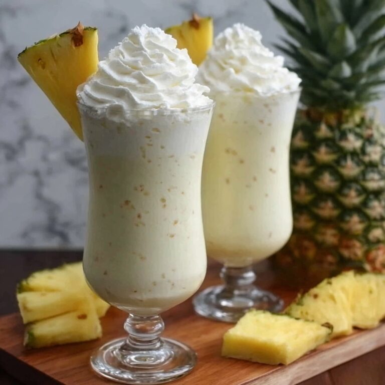 Pina Colada Milkshake Recipe