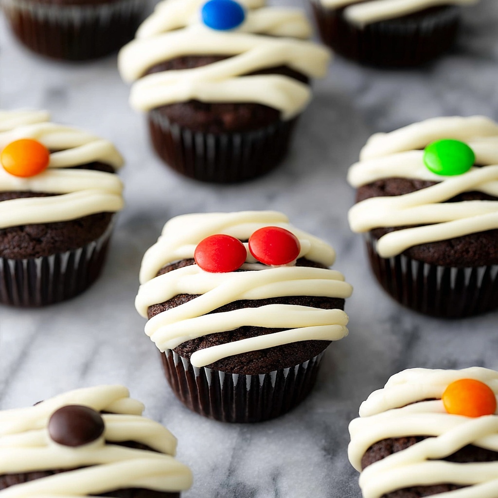 Mummy Cupcakes Recipe - Recipe Image