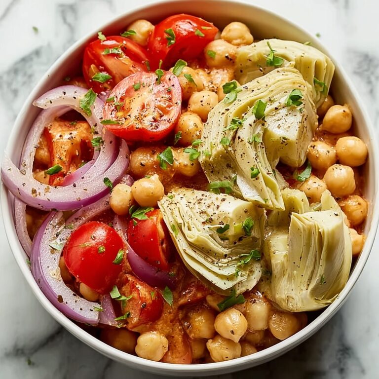 Tuscan Artichoke Tomato Salad Recipe