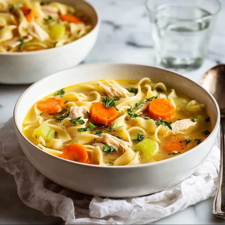 Easy Chicken Noodle Soup Recipe