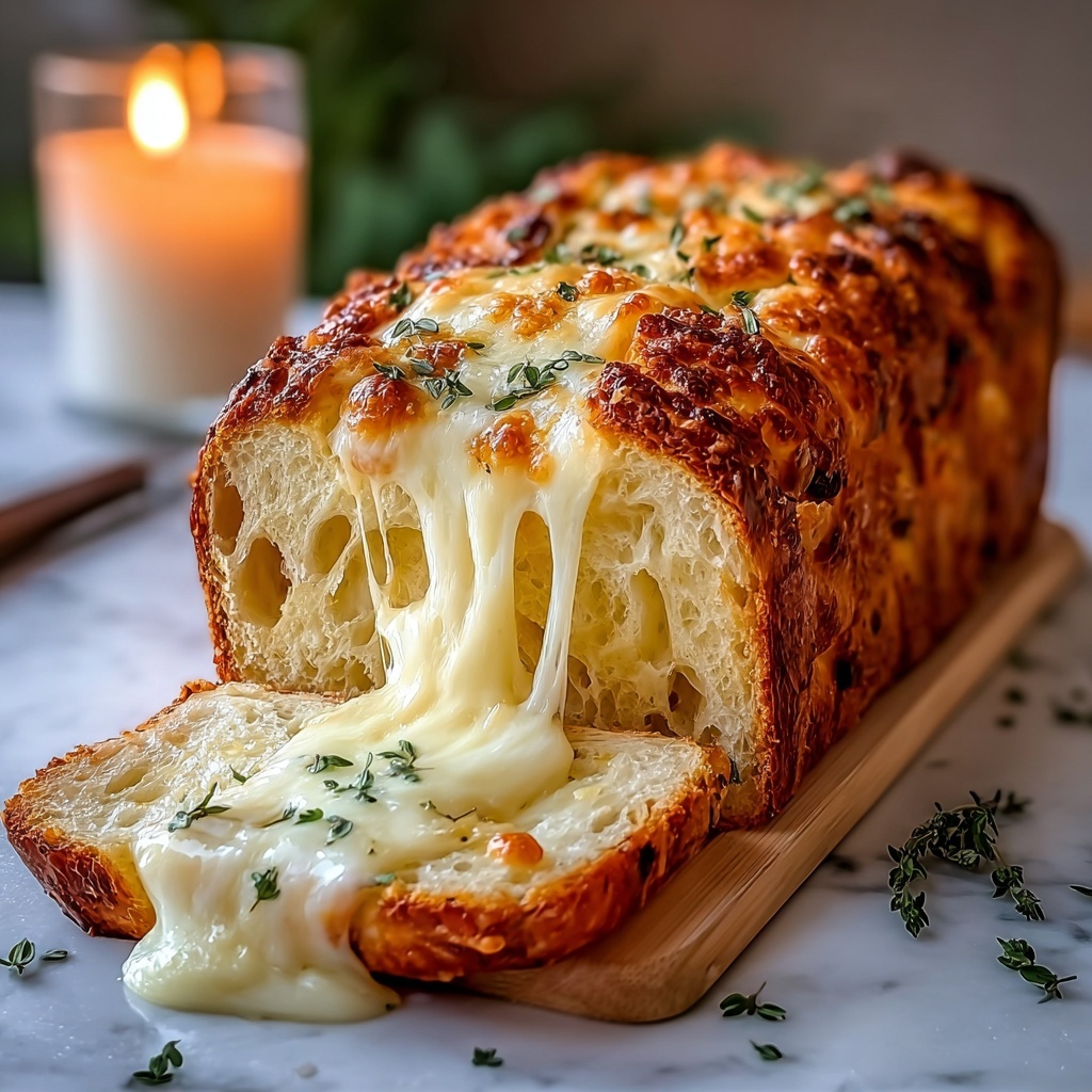Cheesy Garlic Bread Recipe - Recipe Image