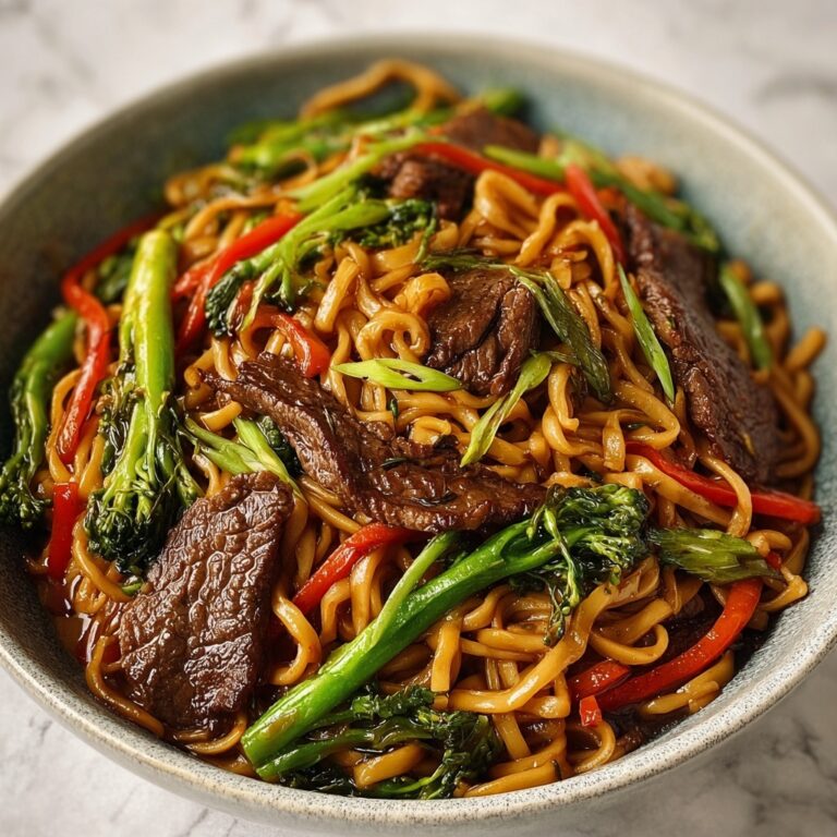 Beef Lo Mein Recipe
