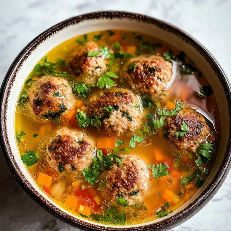 Meatball Soup Recipe