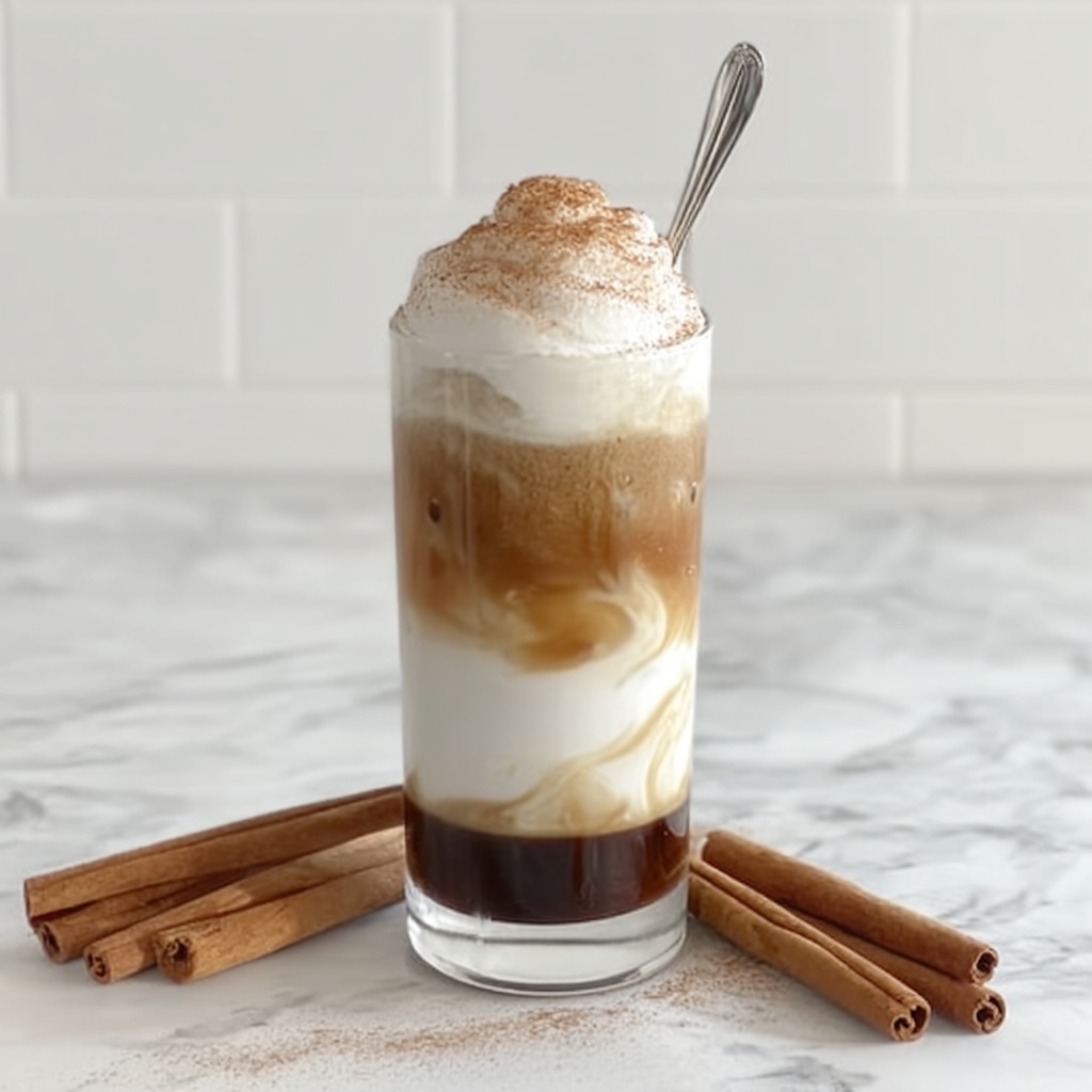 Cinnamon Iced Latte Recipe - Recipe Image