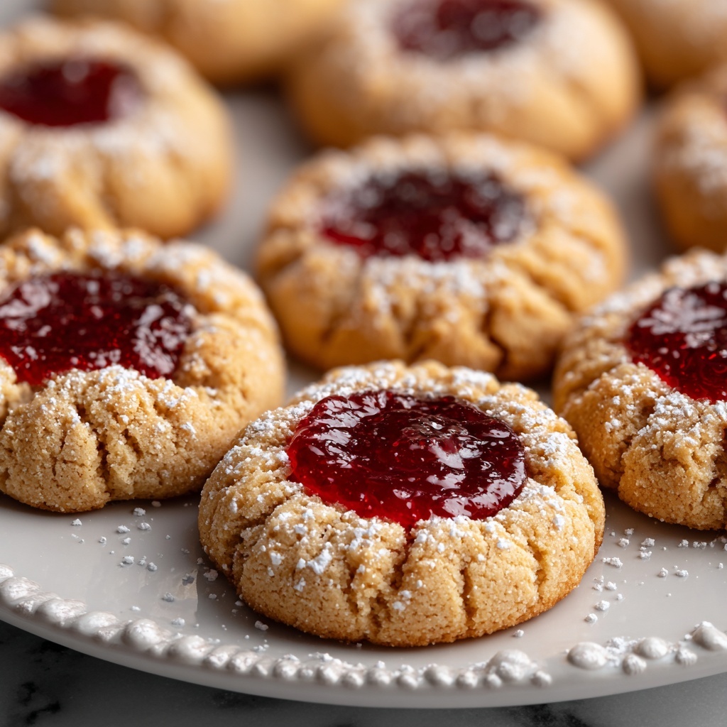 Thumbprint Cookies with Fruit Preserves Recipe - Recipe Image