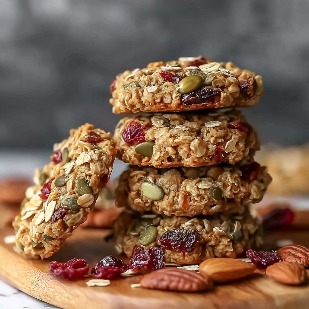 Healthy Nut & Seed Energy Cookies Recipe - Recipe Image