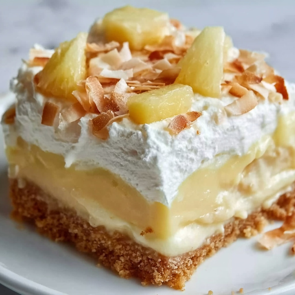 Pineapple Cream Cheese Pie Recipe - Recipe Image