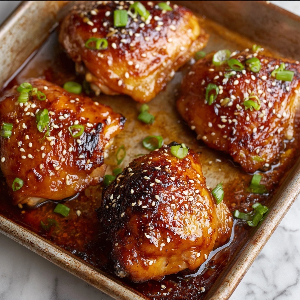Boneless Skinless Chicken Thighs with Teriyaki Marinade Recipe - Recipe Image