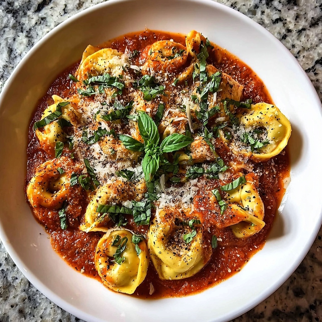 CrockPot Chicken Tortellini Recipe - Recipe Image