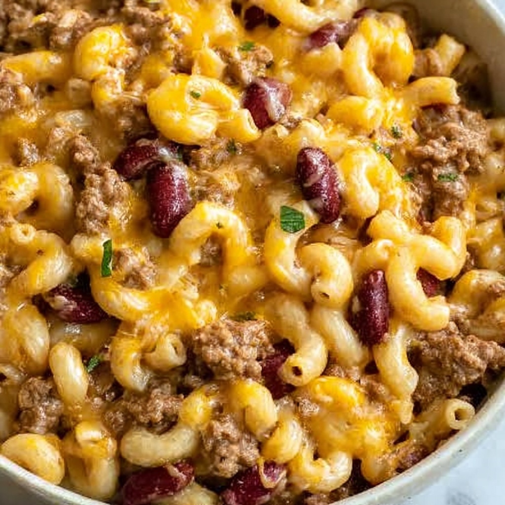 Chili Mac and Cheese Recipe - Recipe Image