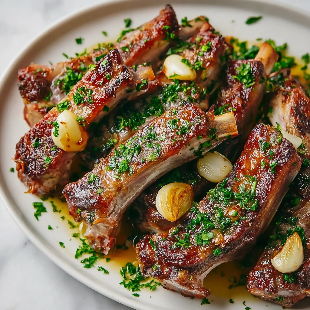 Tender Oven-Baked Ribs with Barbecue Glaze Recipe - Recipe Image