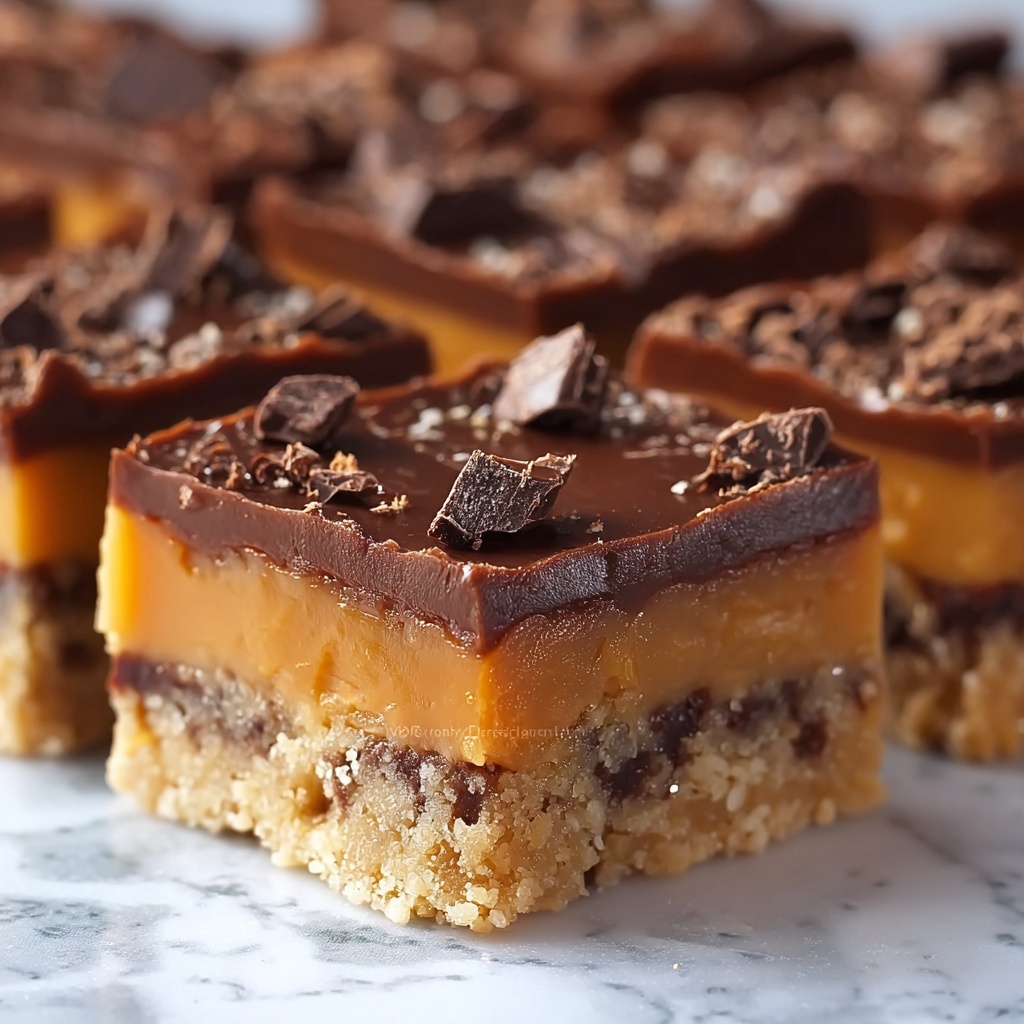 Butterfinger Caramel Bars with Layers of Sweet Crunch and Chocolate Recipe - Recipe Image