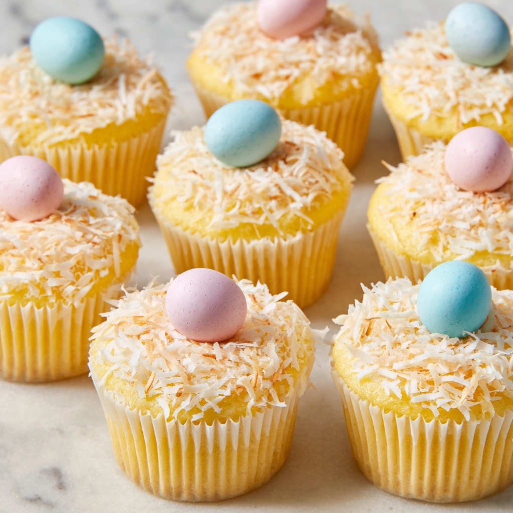 Mini Easter Cheesecakes Recipe - Recipe Image