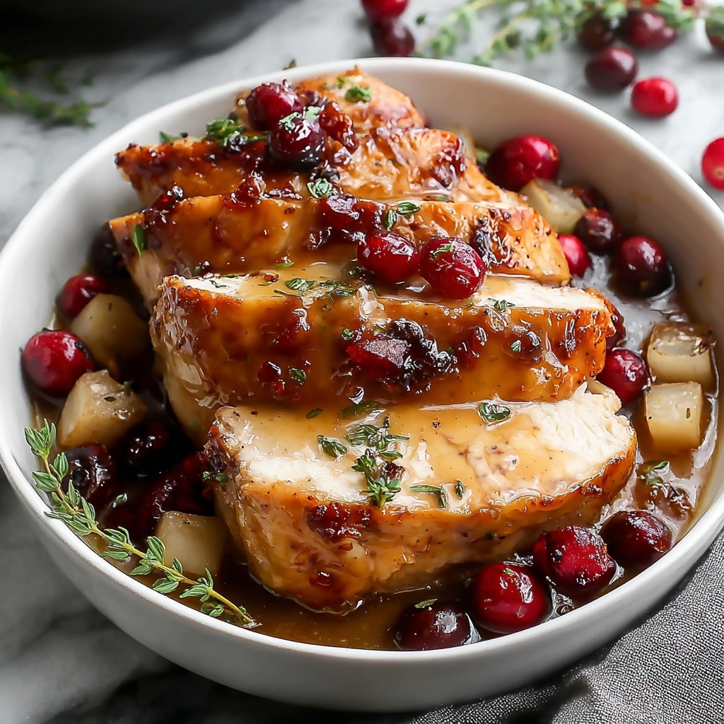 Impressive Cranberry Brie Stuffed Chicken: A Flavorful Showstopper Recipe - Recipe Image