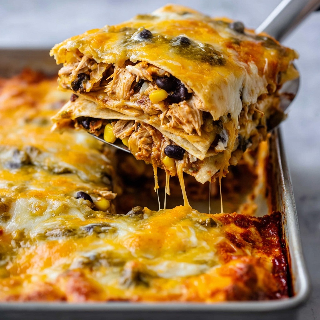Mexican Chicken Lasagna Recipe - Recipe Image