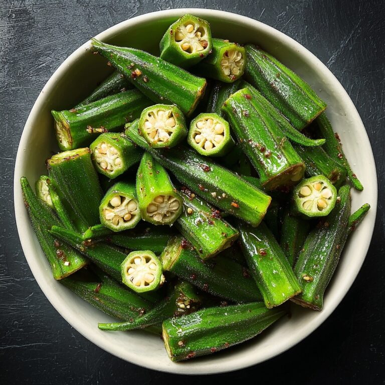 Air Fryer Frozen Okra Recipe