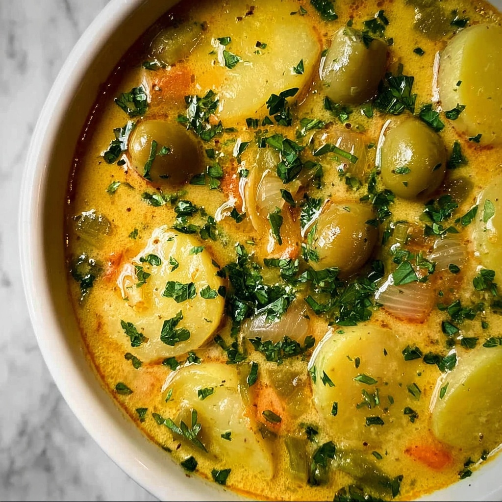 Quick Green Olive Soup Recipe - Recipe Image