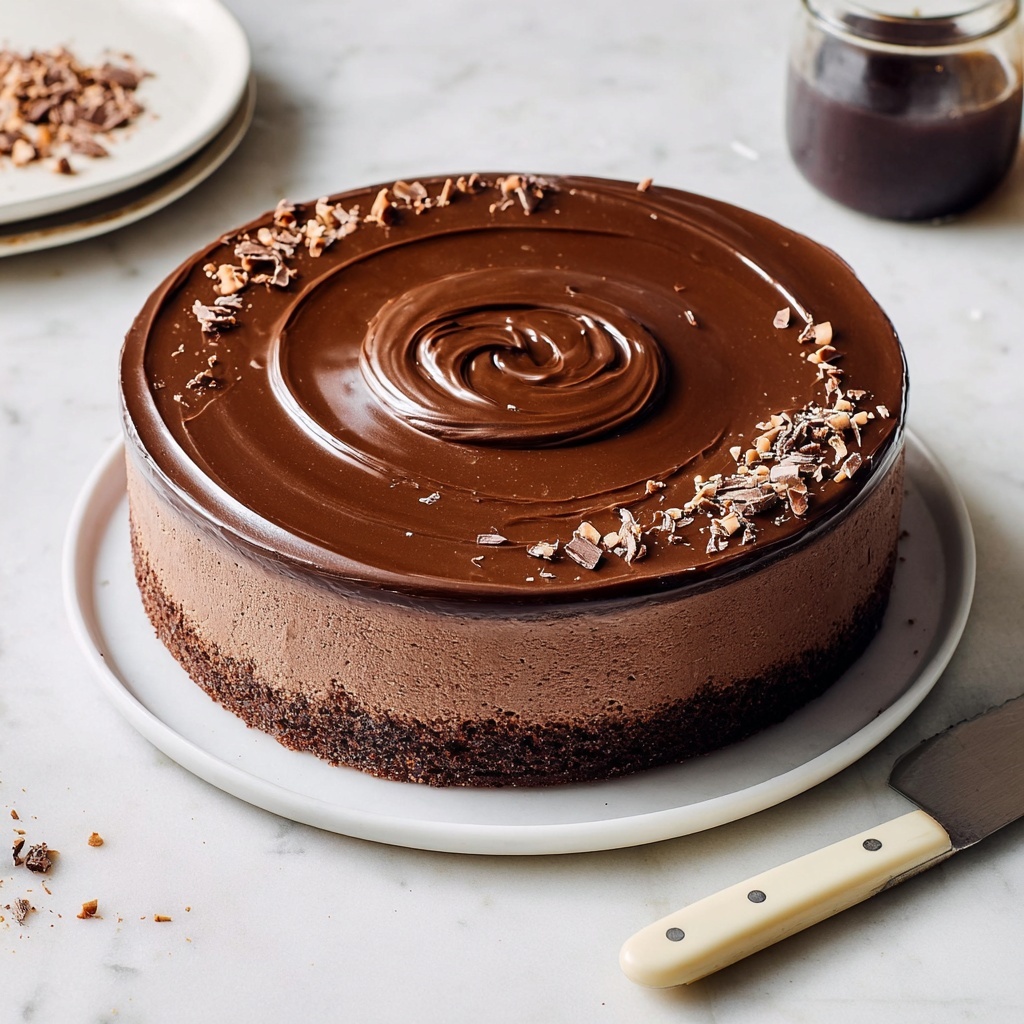Vegan Guinness Cheesecake Recipe - Recipe Image
