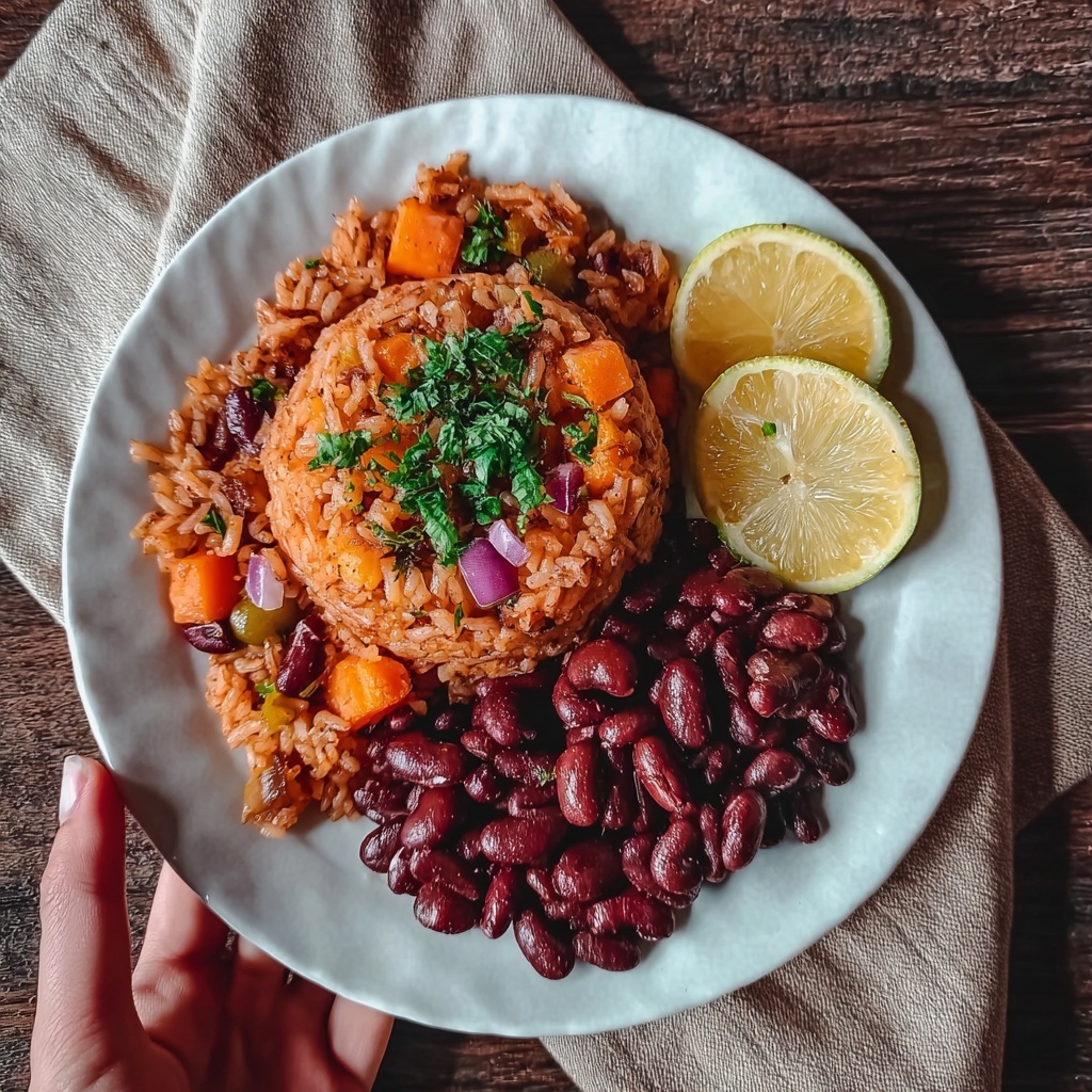Ghanaian Rice and Beans Recipe - Recipe Image