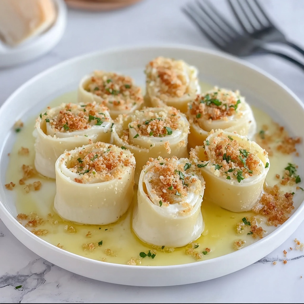 Slovenian Rolled Dumplings with Cottage Cheese and Spinach Recipe - Recipe Image