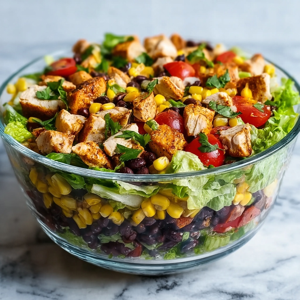 Quick Southwest Chicken Salad Recipe - Recipe Image