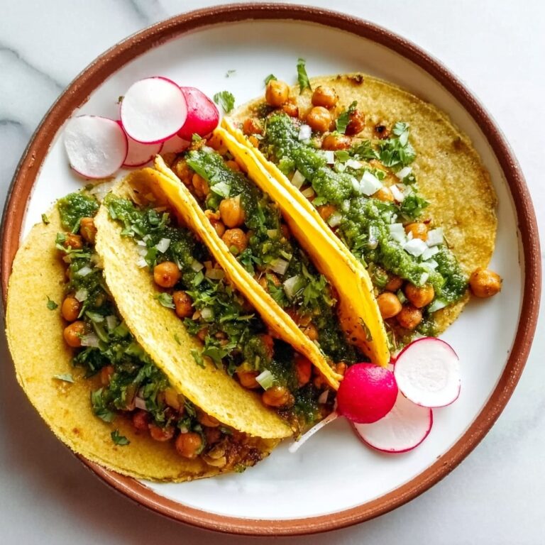 Smoky Beans and Greens Tacos with Aji Verde Recipe