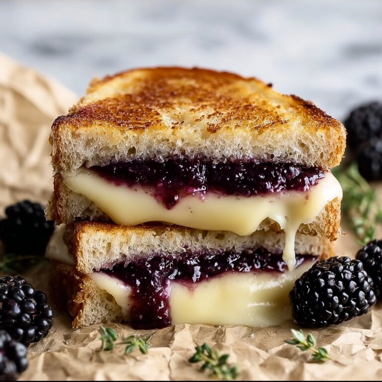 Blackberry Balsamic and Brie Grilled Cheese Recipe
