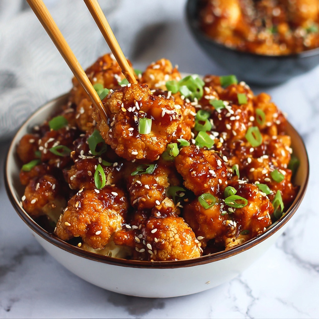 Sticky Sesame Cauliflower Recipe - Recipe Image