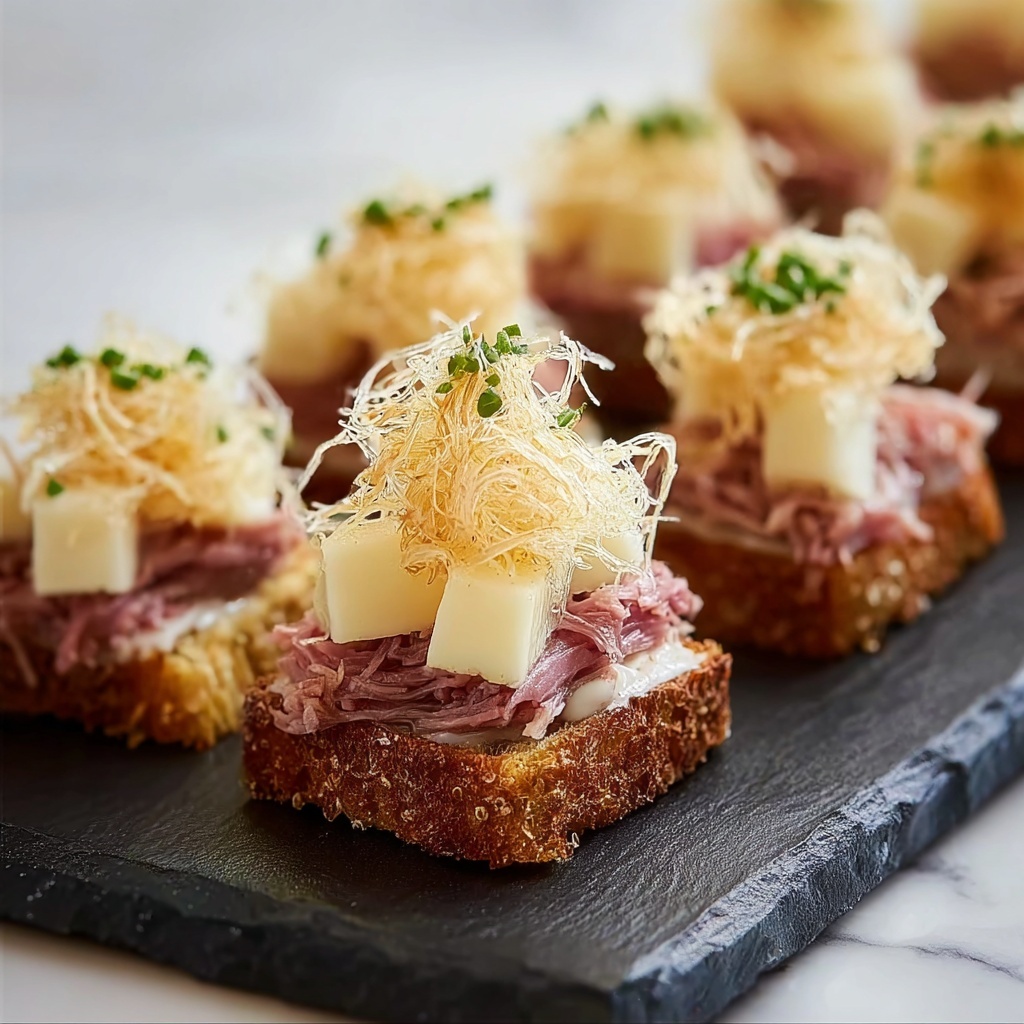Mini Reuben Bites Recipe - Recipe Image