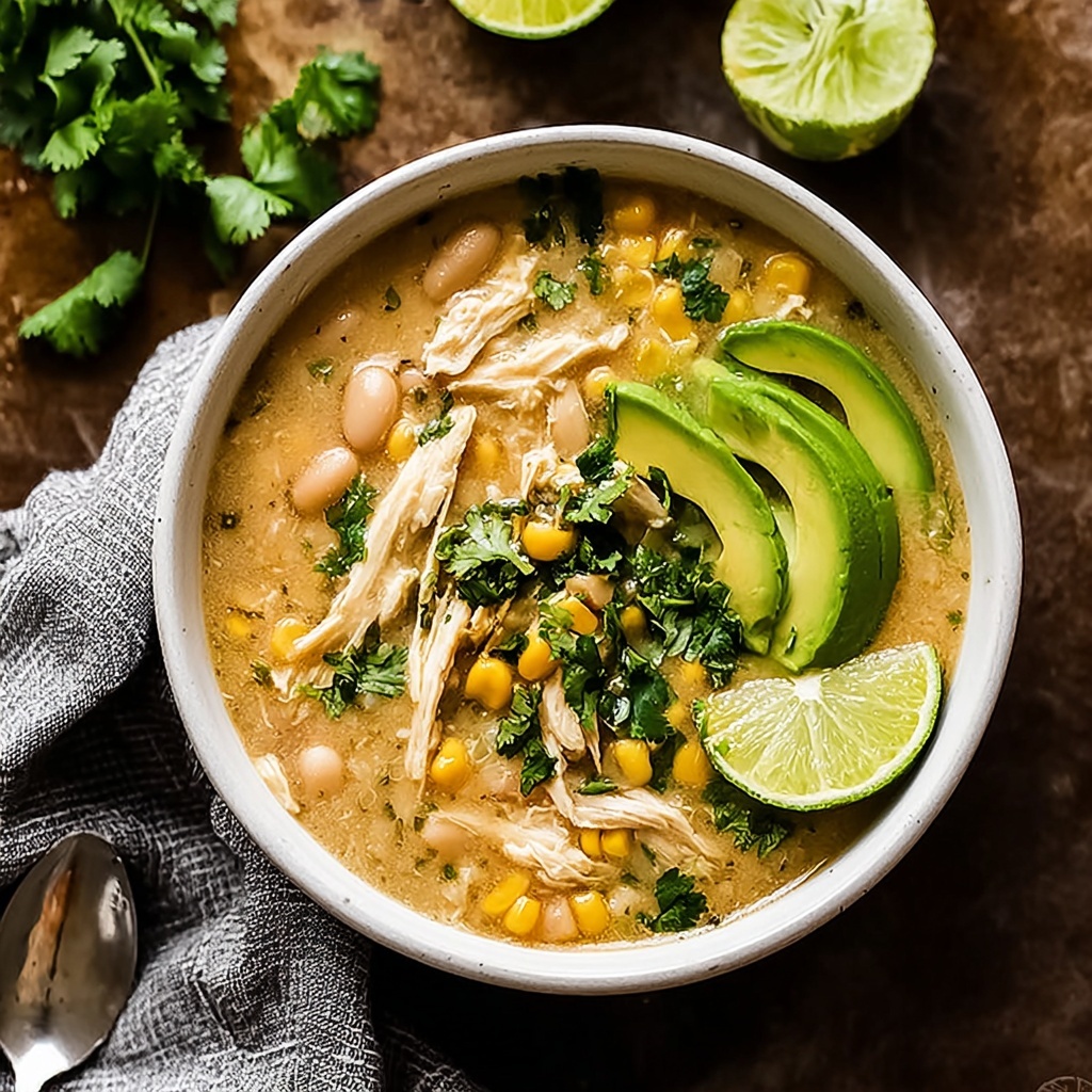 White Chicken Chili Recipe - Recipe Image
