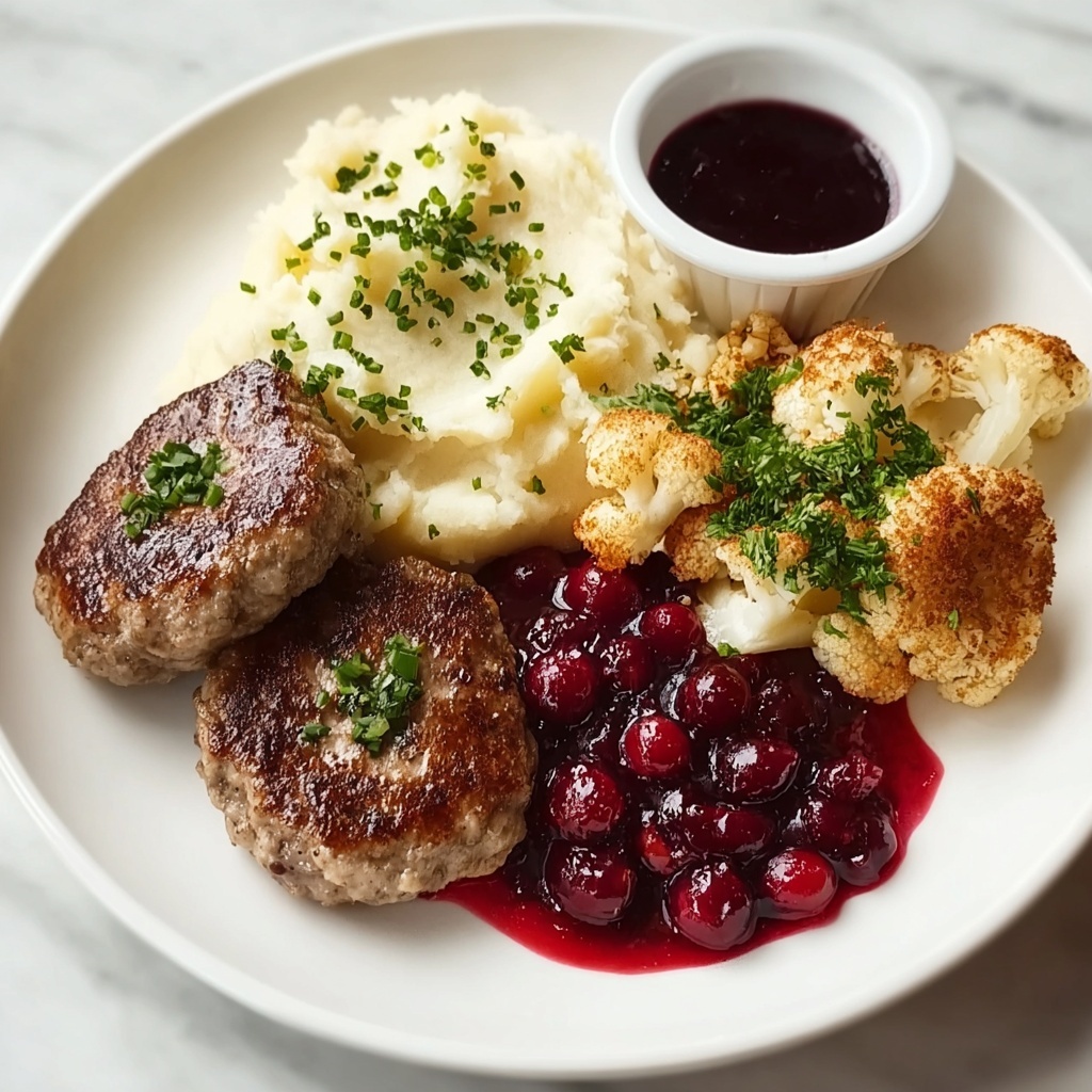 Swedish Veal Patties in creamy Sour Cream Sauce Recipe - Recipe Image